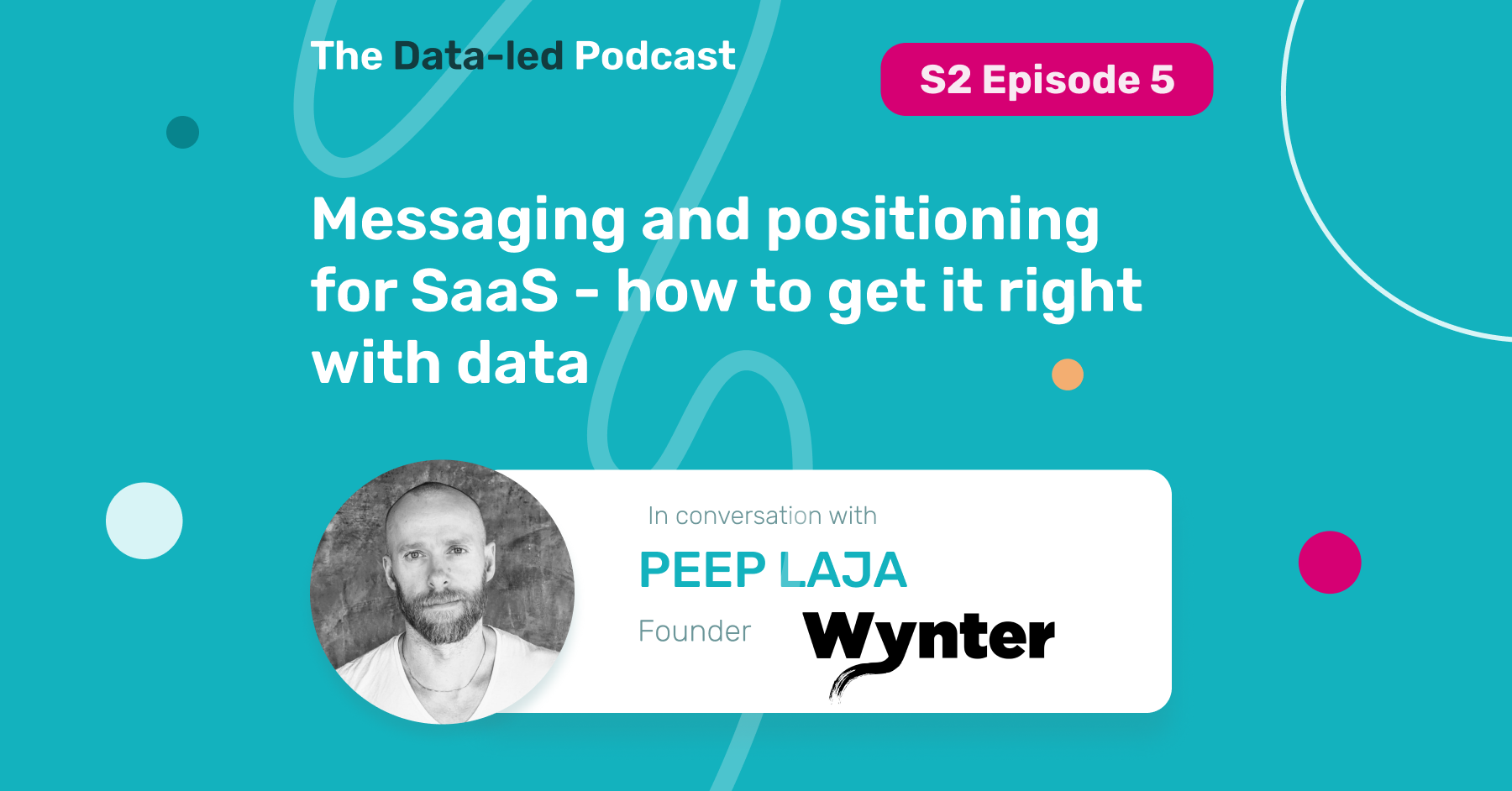 [Podcast] Messaging and positioning for SaaS – how to get it right with data